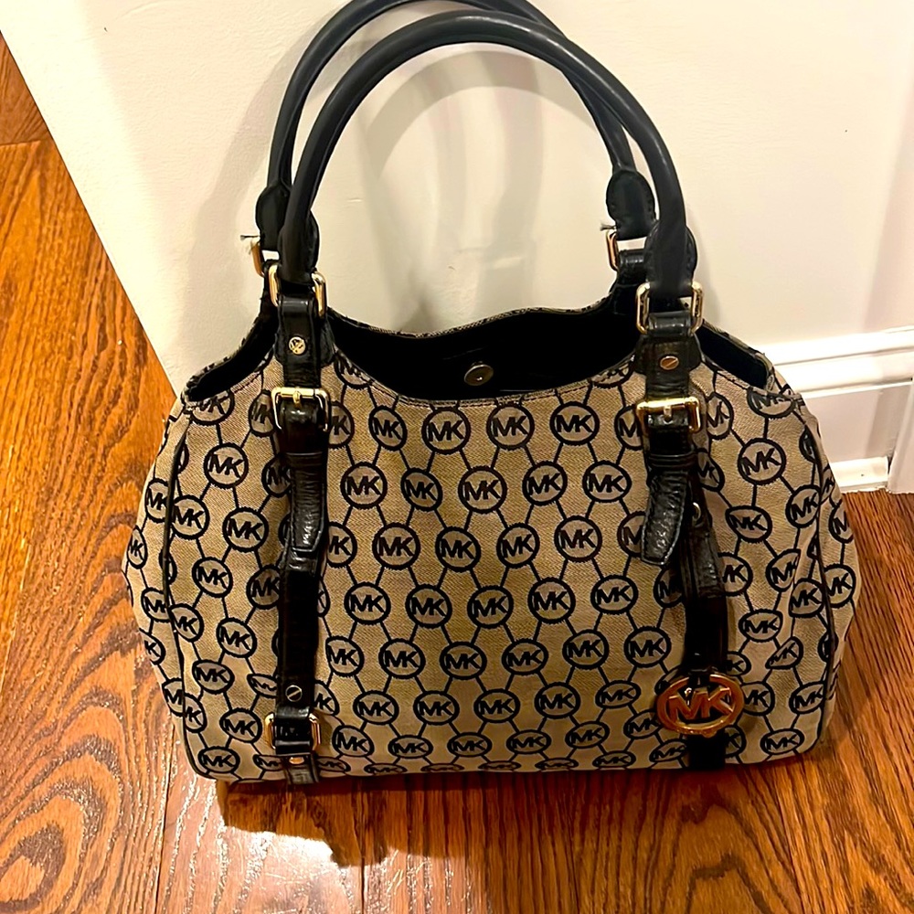Michael Kors Tote Bag Black and Brown